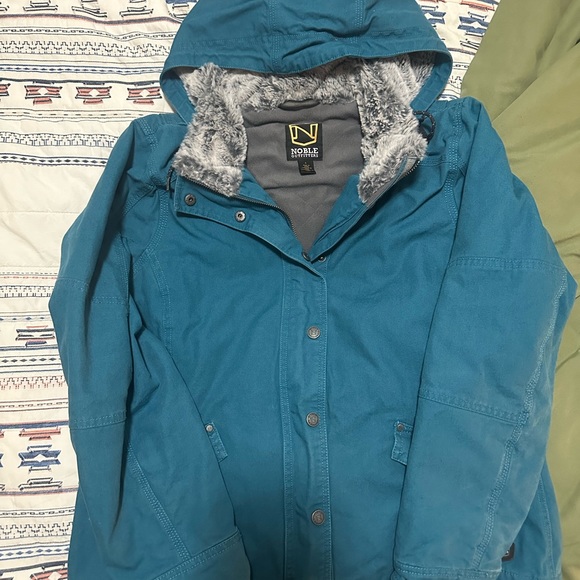 Beautiful Teal Jacket. - Picture 3 of 3